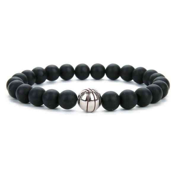 Bracelet Vintage  Basketball Argent Verkauf – Bild 4