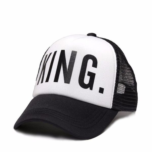 Casquette Vintage  King Queen Couple Im Angebot – Bild 3
