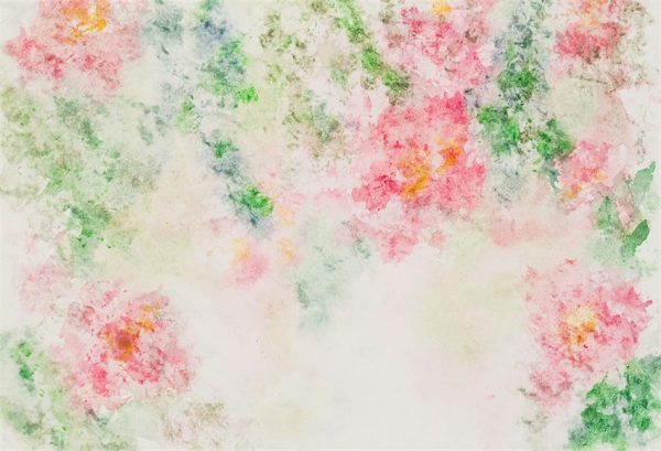 Toile de fond de portrait floral abstrait rose pour le studio Zu verkaufen