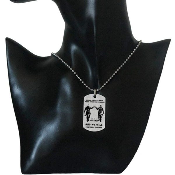 Collier Vintage  Soldat Américain Rabatt – Bild 5