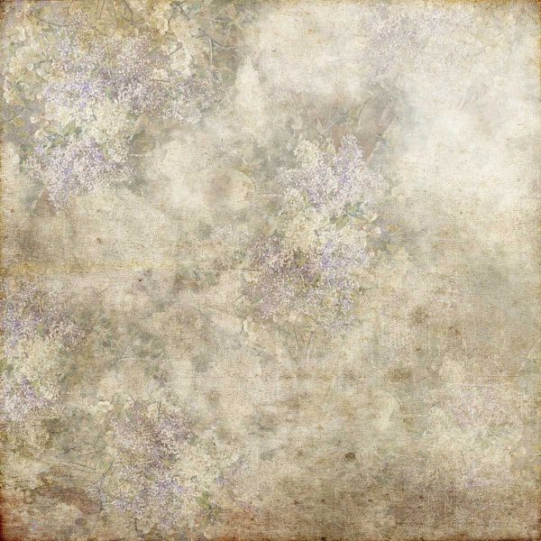 Toile de fond de portrait rétro vintage floral lavande pour enfants Im Angebot – Bild 2