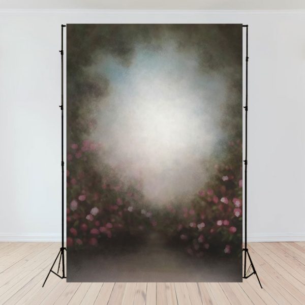 Toile de fond décors lumineux abstraite floraux roses pour la photographie Online-Verkauf – Bild 2